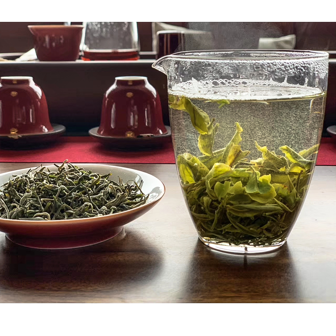 Original China Yunnan Specialty Luchun Agate Tea Chinese Green Tea ( Free Shipping Worldwide) 中国云南特产茶叶绿春哈尼家园生态绿茶玛玉茶绿茶 (全球免运费)