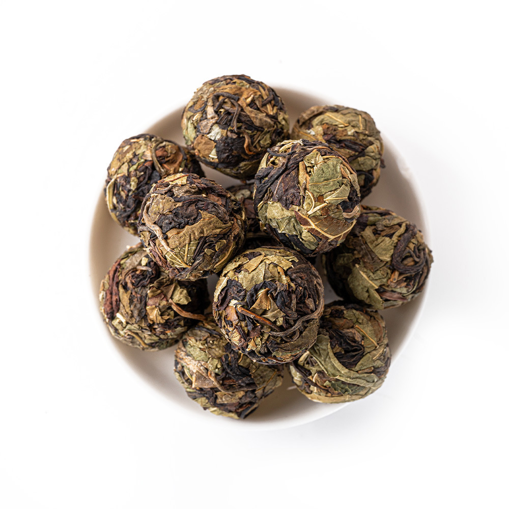 Yunnan Pu’er Tea Large Leaf Variety Gaba Gabaron Tea Tenko Dragon Ball (Free Shipping Worldwide)