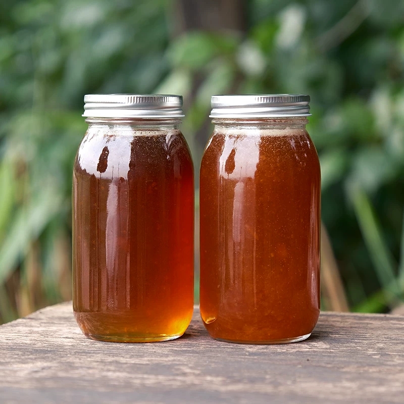 Wild Raw Chinese Honey – Wooden Barrel & Single-Flower Native Bee Honey | 100% Natural & Unprocessed · Single Annual Harvest · No Sugar Feeding · Free Worldwide Shipping