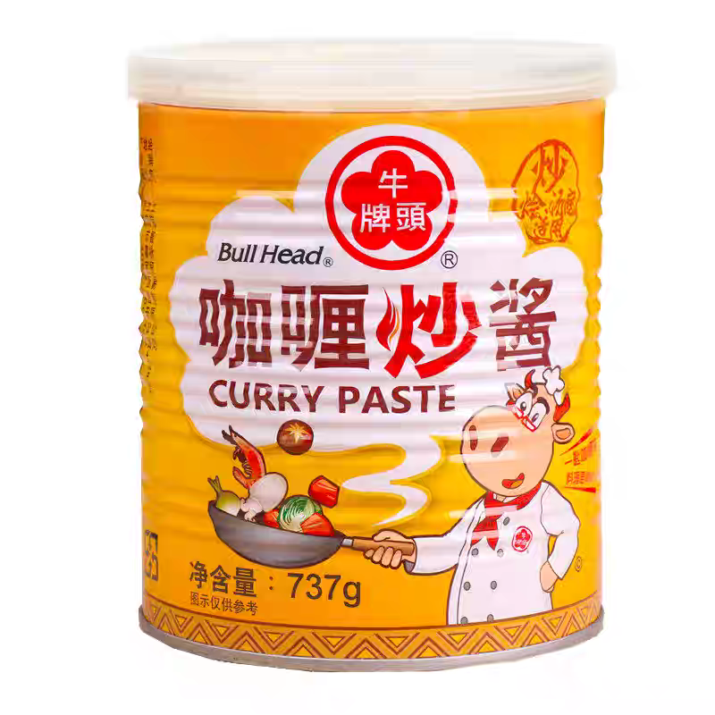 Taiwan Bull Head Curry Stir-Fry Sauce – Perfect for Curry Rice, Fried Noodles, Stir-Fries, and BBQ Marinades